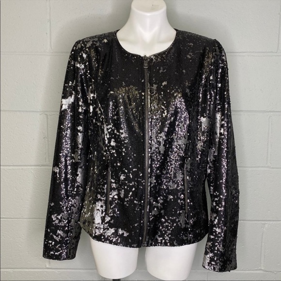 G.I.L.I. Jackets & Blazers - Rare G.I.L.I. Black Jacket With Sequin Accents